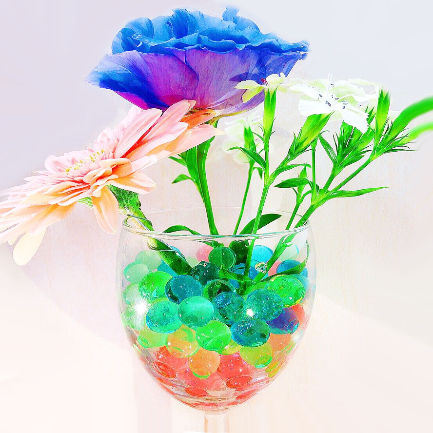 Crystal Soil (Water Beads) for Decoration